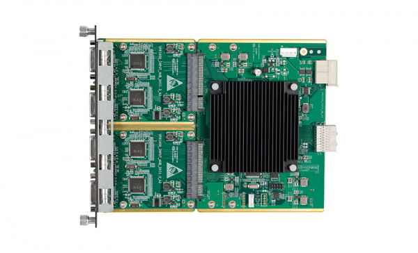 Входная слот карта H_4xDVI