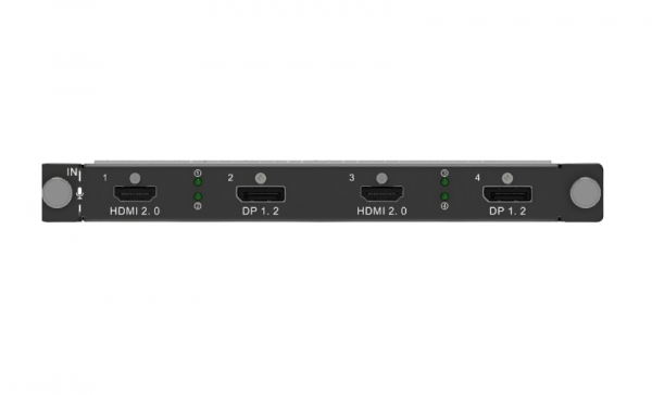Входная слот карта H_2*HDMI2.0+2*DP1.2